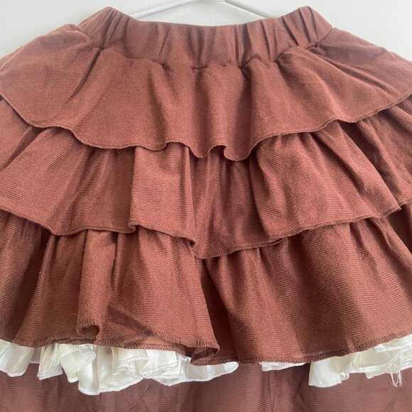 Adult Pirate/Wench Ruffle Skirt Costume - Picture 4 of 15